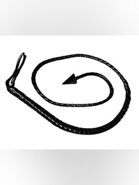 PLEATHER BULL WHIP HALLOWEEN COSTUME ACCESSORY 69"